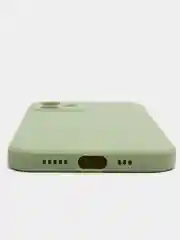 Зелёный хаки силиконовый чехол для iPhone 12, 12 pro, 12 pro max