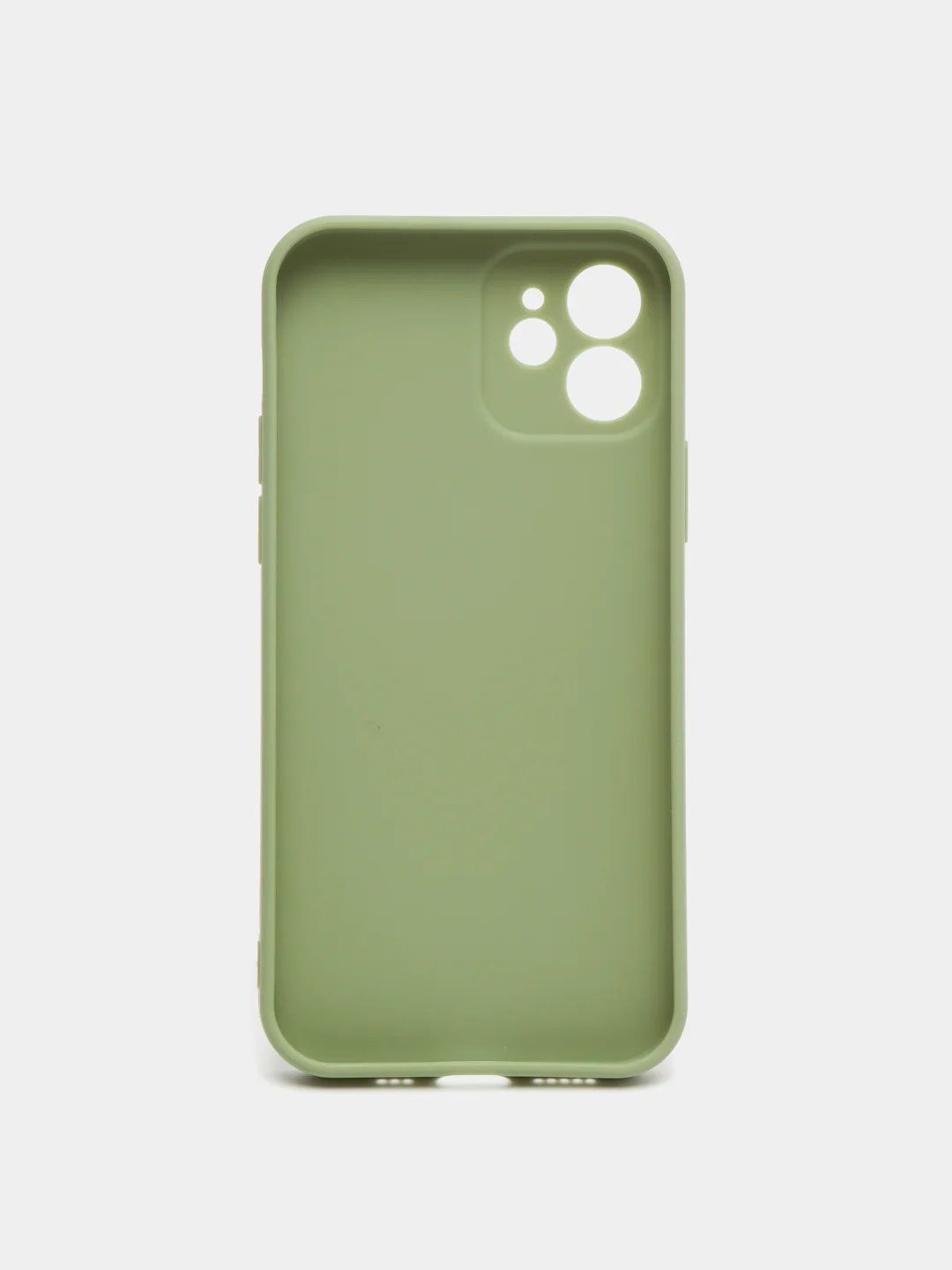 Зелёный хаки силиконовый чехол для iPhone 12, 12 pro, 12 pro max