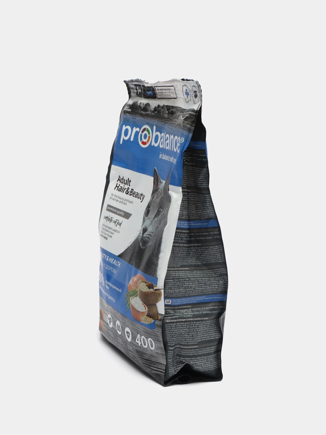 Корм сухой для кошек ProBalance "Hair & Beauty", для красоты шерсти и здоровья кожи, 400 г