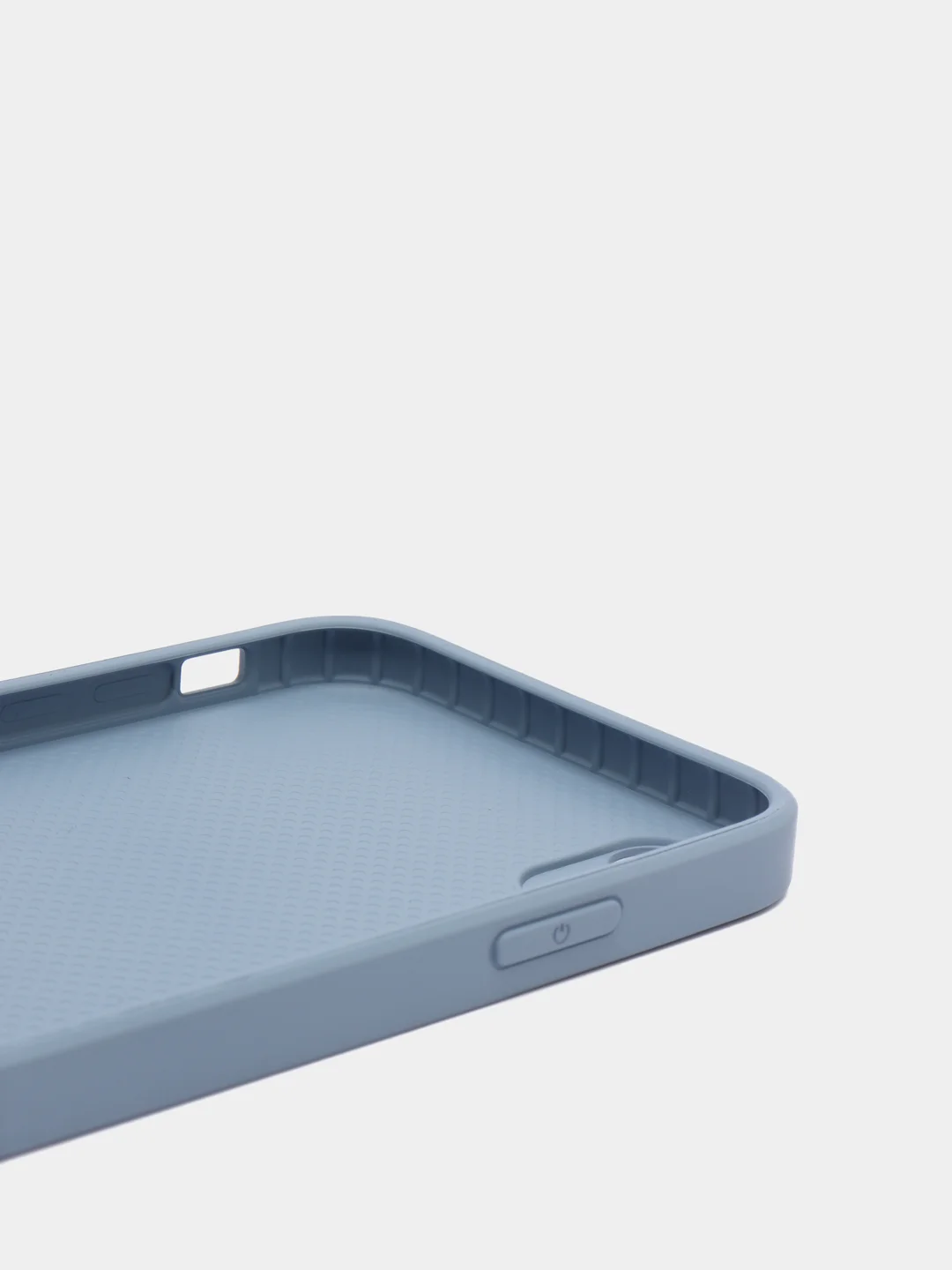 Небесно-голубой чехол для iPhone XR, силиконовый, со стеклянной панелью