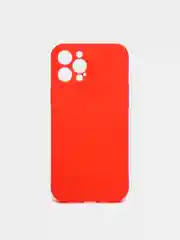 Красный силиконовый чехол для iPhone 12, 12 pro, 12 pro max
