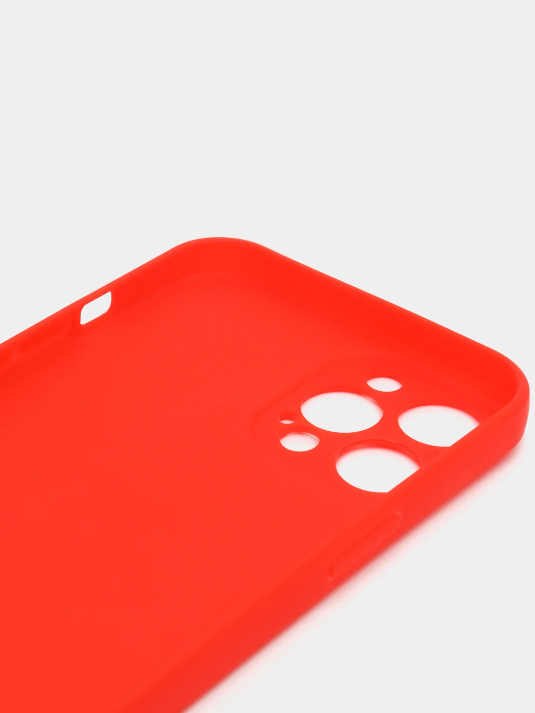 Красный силиконовый чехол для iPhone 12, 12 pro, 12 pro max