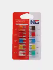 Предохранители флажковые Mini 5-30 А, набор 10 шт