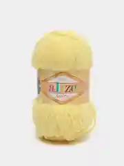 Желтый плюшевая пряжа Alize Softy