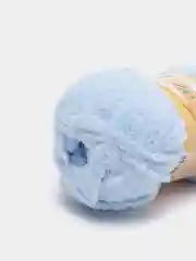 Голубой плюшевая пряжа Alize Softy