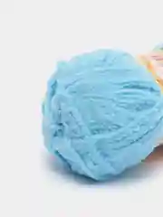 Лазурный плюшевая пряжа Alize Softy