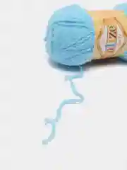 Лазурный плюшевая пряжа Alize Softy
