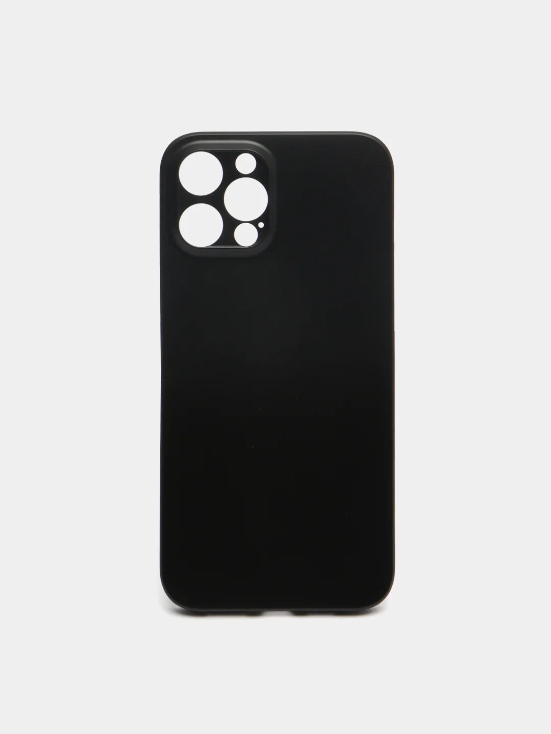 Черный ультратонкий чехол для iPhone 11, 12, 12 pro, 12 pro max, 13, 13 pro, 13 pro max