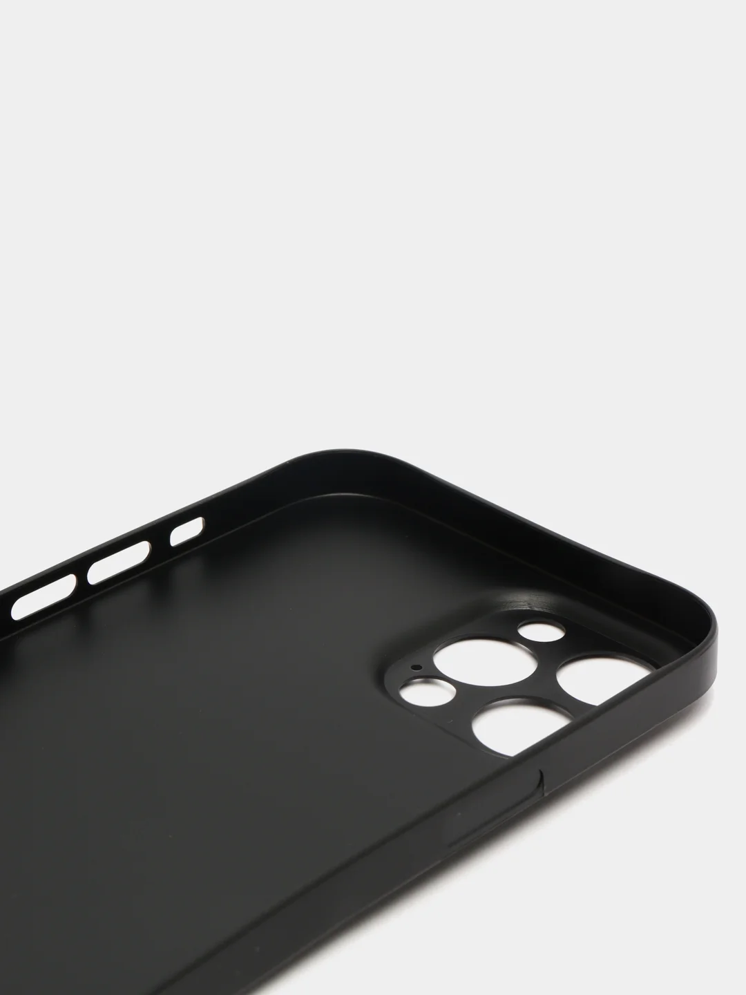 Черный ультратонкий чехол для iPhone 11, 12, 12 pro, 12 pro max, 13, 13 pro, 13 pro max