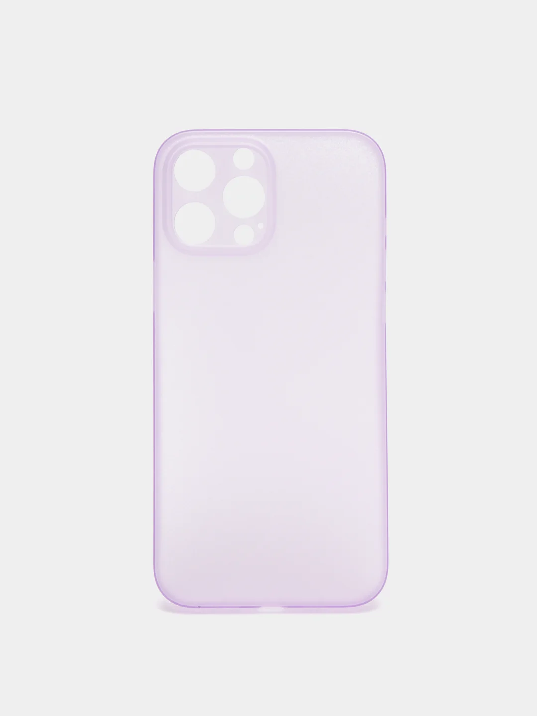 Сиреневый ультратонкий чехол для iPhone 11, 12, 12 pro, 12 pro max, 13, 13 pro, 13 pro max