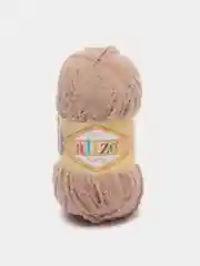 Бежевый плюшевая пряжа Alize Softy