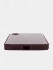Шоколадный чехол для iPhone XR, силиконовый, со стеклянной панелью