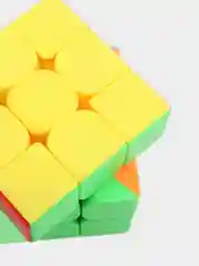 Красный кубик-головоломка 3х3, из матового цветного пластика