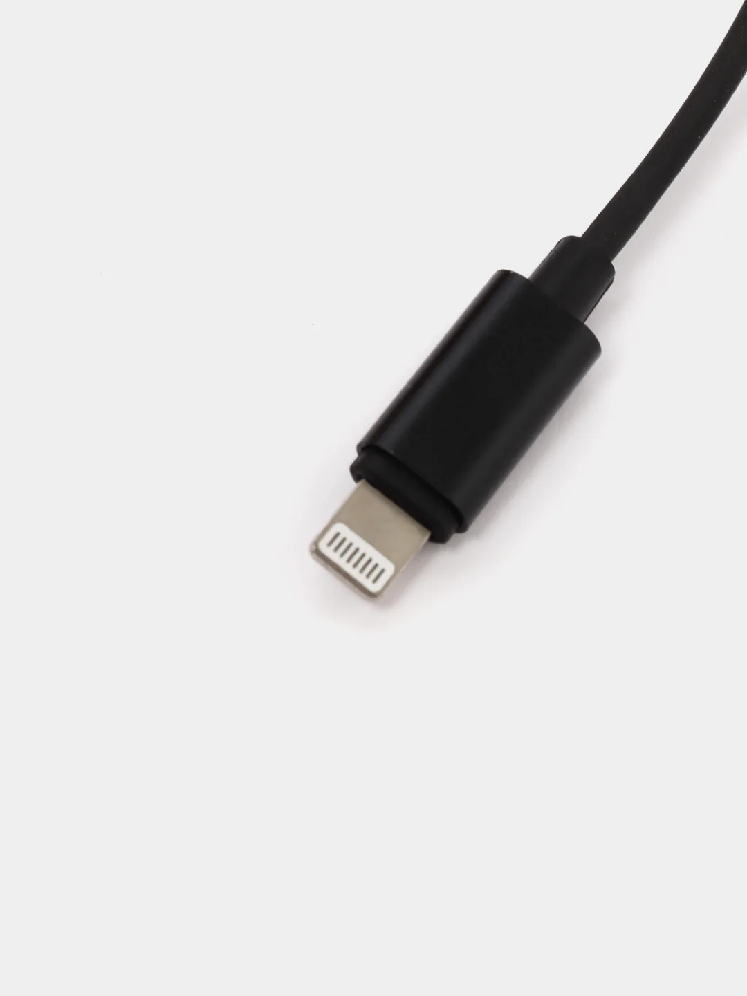 Черный кабель зарядный для iPhone USB-Lightning, Android micro usb, с поддержкой быстрой зарядки