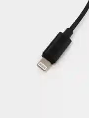 Черный кабель зарядный для iPhone USB-Lightning, Android micro usb, с поддержкой быстрой зарядки