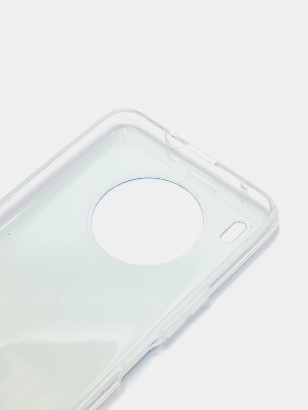 Голубой чехол Huawei Honor 50 Lite, Хуавей Хонор 50 Лайт, силиконовый, с рисунком