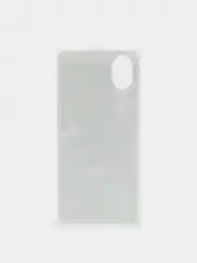 Серый меланж чехол для Samsung Galaxy A03 Core (Самсунг Галакси А03 Кор), силиконовый, с рисунком