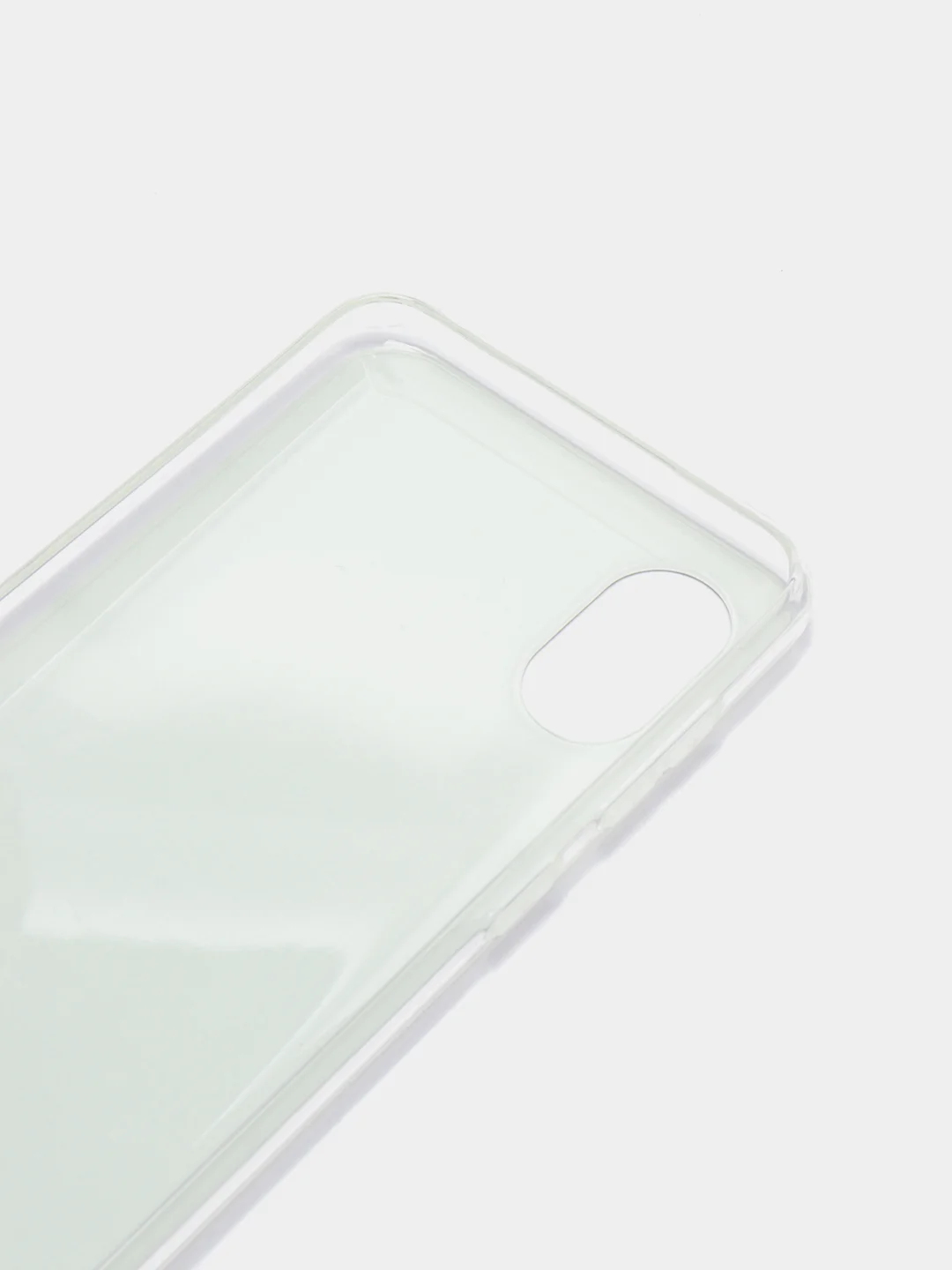 Синий меланж чехол для Samsung Galaxy A03 Core (Самсунг Галакси А03 Кор), силиконовый, с рисунком