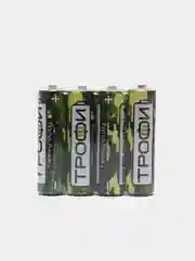 Батарейки АА, ААА ТРОФИ мизинчиковые R03, пальчиковые R6