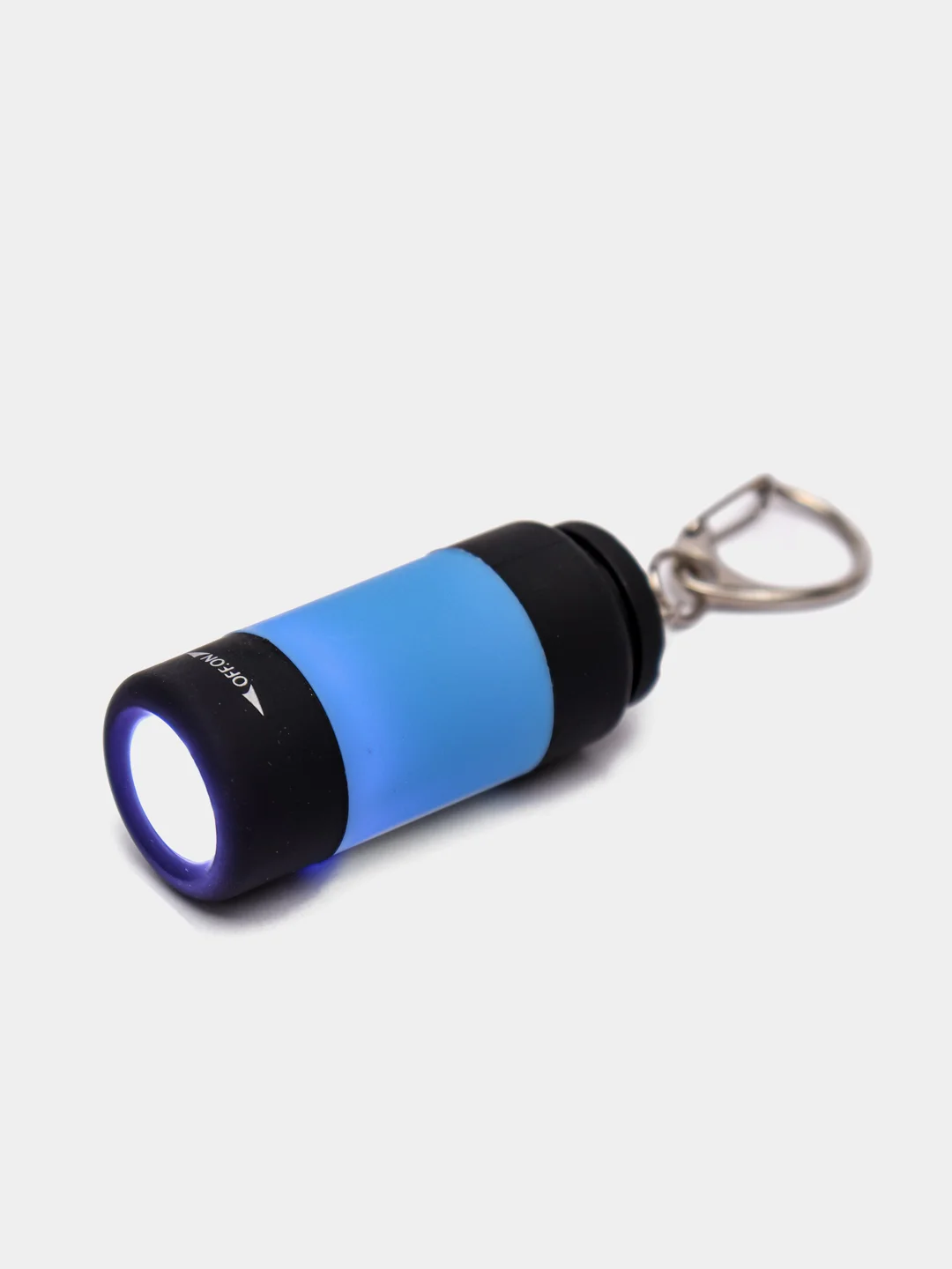 Синий светодиодный мини-фонарь, водонепроницаемый, usb зарядка