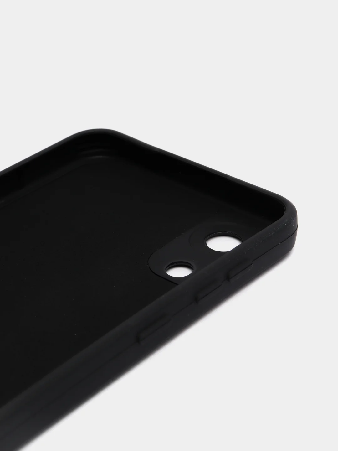 Черный чехол Samsung Galaxy A03 Core, Галакси А03 Кор силиконовый, цветной, с мягким подкладом
