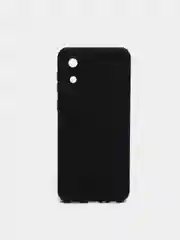 Черный чехол Samsung Galaxy A03 Core, Галакси А03 Кор силиконовый, цветной, с мягким подкладом