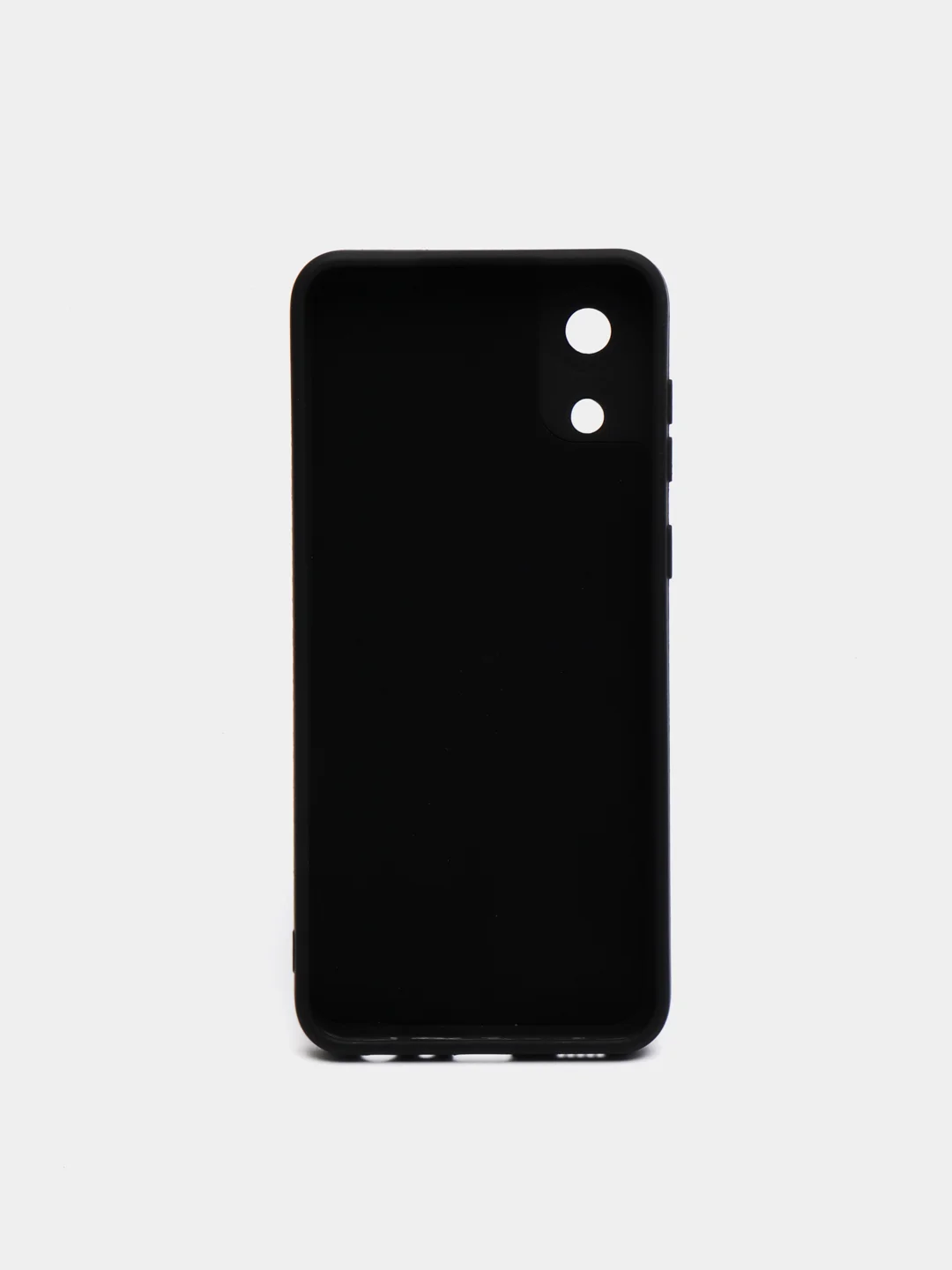 Черный чехол Samsung Galaxy A03 Core, Галакси А03 Кор силиконовый, цветной, с мягким подкладом
