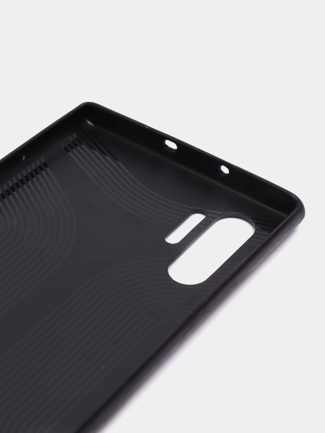 Коричневый чехол из эко кожи с карманом для карт на Samsung Note 10/ Note 10 Pro/ Note 10 Lite A81