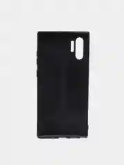 Коричневый чехол из эко кожи с карманом для карт на Samsung Note 10/ Note 10 Pro/ Note 10 Lite A81
