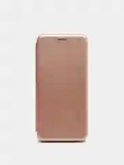 Розовый чехол книжка Xiaomi Redmi Note 9T с функцией подставки