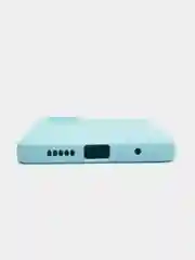 Небесно-голубой чехол Xiaomi Redmi Note 11 4G, Redmi Note 11S силиконовый, цветной, с мягким подкладом
