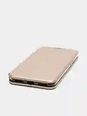 Золотой чехол книжка Huawei Y6 2018 / Honor 7C / Honor 7A Pro / Y6 Prime, Хуавей У6 2018 (5,7")