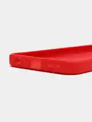 Красный чехол Samsung Galaxy A22s  / A22 5G, Галакси А22с силиконовый, цветной с мягким подкладом