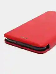 Красный чехол-книжка Samsung Galaxy A03, Самсунг Галакси А03