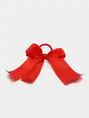Красный бант для волос на резинке, 1 штука