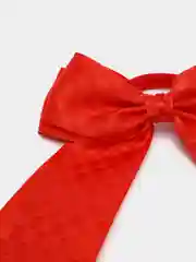 Красный бант для волос на резинке, 1 штука