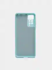 Небесно-голубой чехол Redmi Note 11 Pro / Note 12 4G Редми Нот 11 Про цветной с мягким подкладом