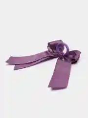 Сиреневый бант для волос на резинке, 1 штука