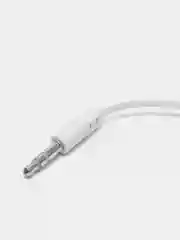 Белый наушники внутриканальные, вакуумные с разъёмом 3.5 Jack