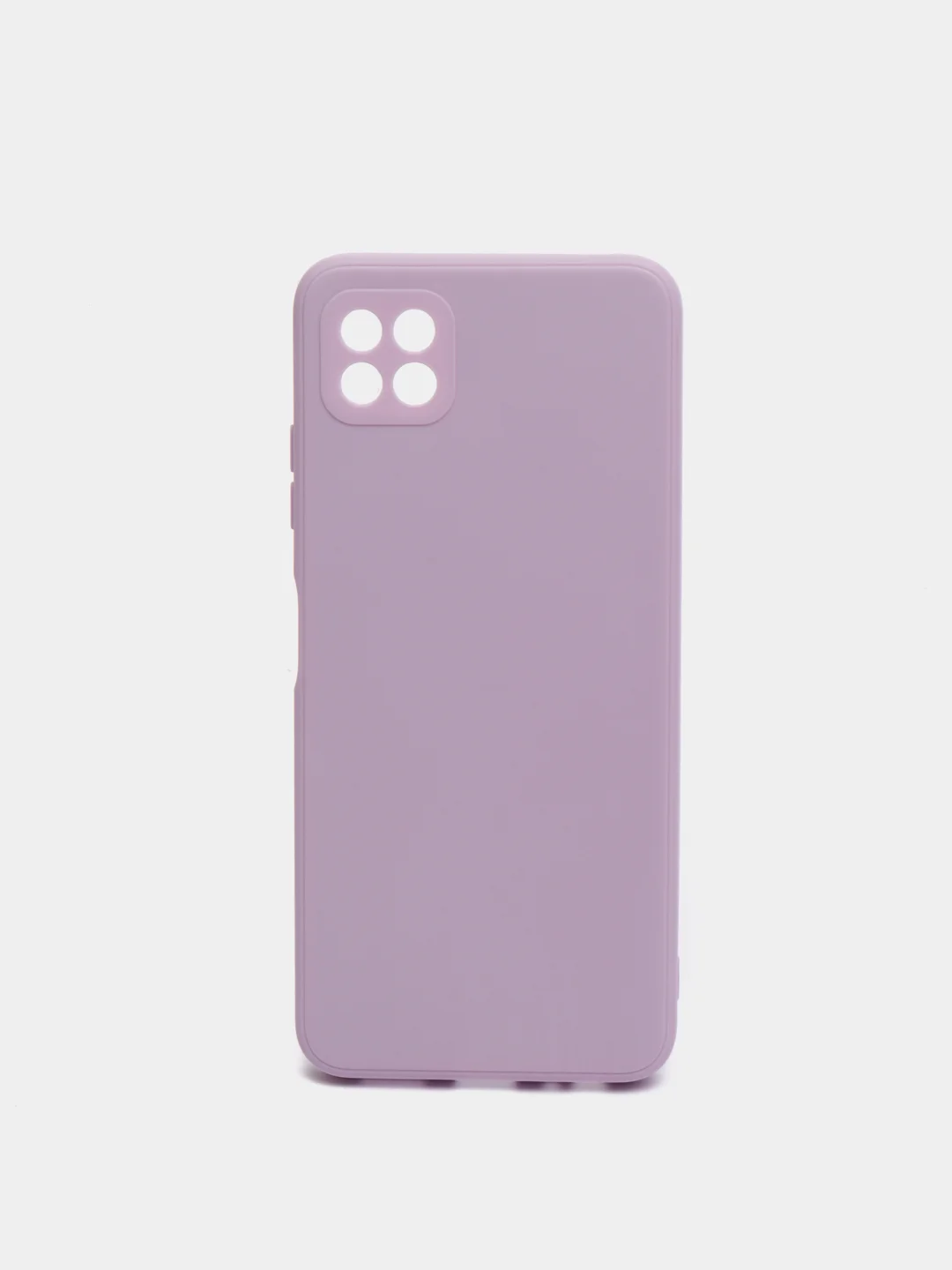Лавандовый чехол Samsung Galaxy A22s / A22 5G, Галакси А22с силиконовый, цветной с мягким подкладом