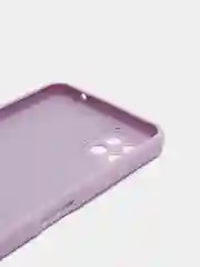 Лавандовый чехол Samsung Galaxy A22s  / A22 5G, Галакси А22с силиконовый, цветной с мягким подкладом
