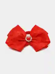 Красный бант из сатина на резинке, 1 шт. 8 вариантов цвета