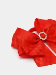 Красный бант из сатина на резинке, 1 шт. 8 вариантов цвета