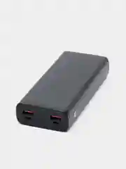 Серый внешний аккумулятор с быстрой зарядкой OLMIO QL-20, 20000mAh, 22.5W, QuickCharge 3.0