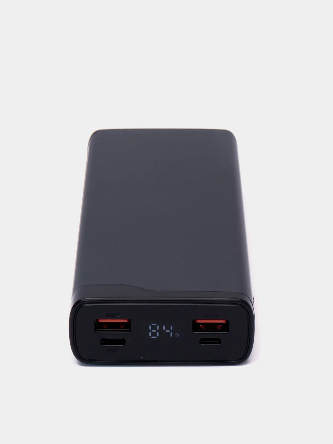 Серый внешний аккумулятор с быстрой зарядкой OLMIO QL-20, 20000mAh, 22.5W, QuickCharge 3.0
