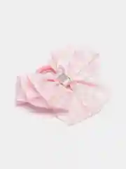Розовый бант из сатина на резинке, 1 шт. 8 вариантов цвета