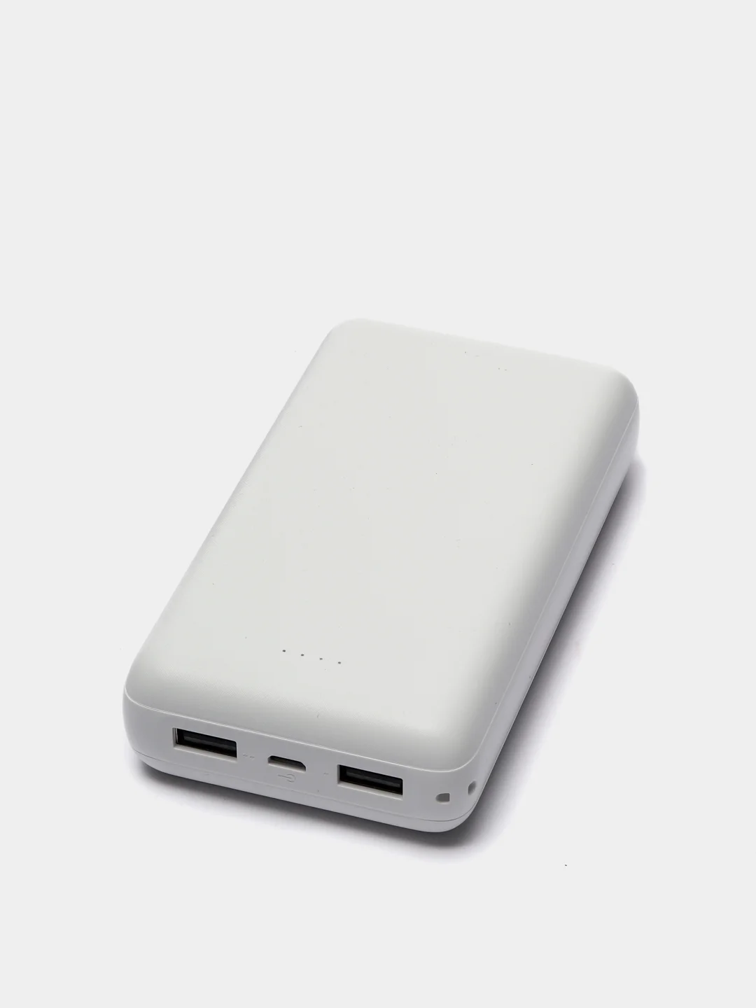 Белый внешний аккумулятор OLMIO MINI-20, Power Bank 20000 mAh