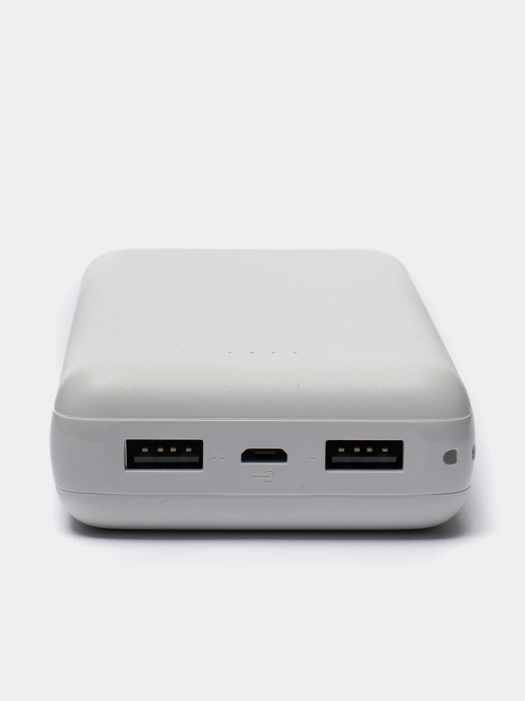 Белый внешний аккумулятор OLMIO MINI-20, Power Bank 20000 mAh