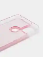 Тёмно-розовый чехол Xiaomi Redmi 9C, Redmi 9C NFC, Redmi 10A, Редми 9С переливающийся жидкий с блестками