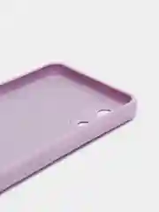Лавандовый чехол Samsung Galaxy A03 Core, Галакси А03 Кор силиконовый, цветной, с мягким подкладом